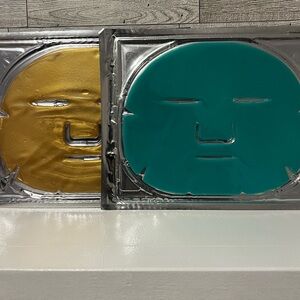 Predire Paris Golden (2) and Tea Tree (1) Collagen and Moisturizing Facial Masks